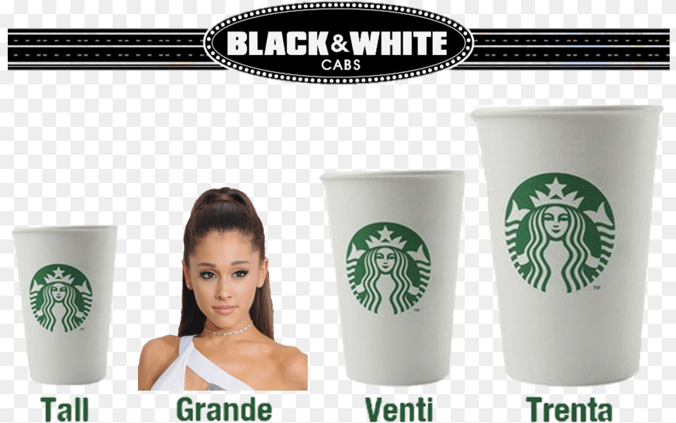 Ariana Grande 2017 11 09 2017 Starbucks New Starbucks Grande Size, Cup, Woman, Adult, Wedding Free Png