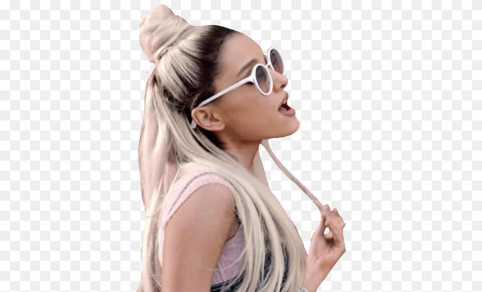 Ariana Grande 2017 Pink, Accessories, Sunglasses, Person, Woman Free Png Download