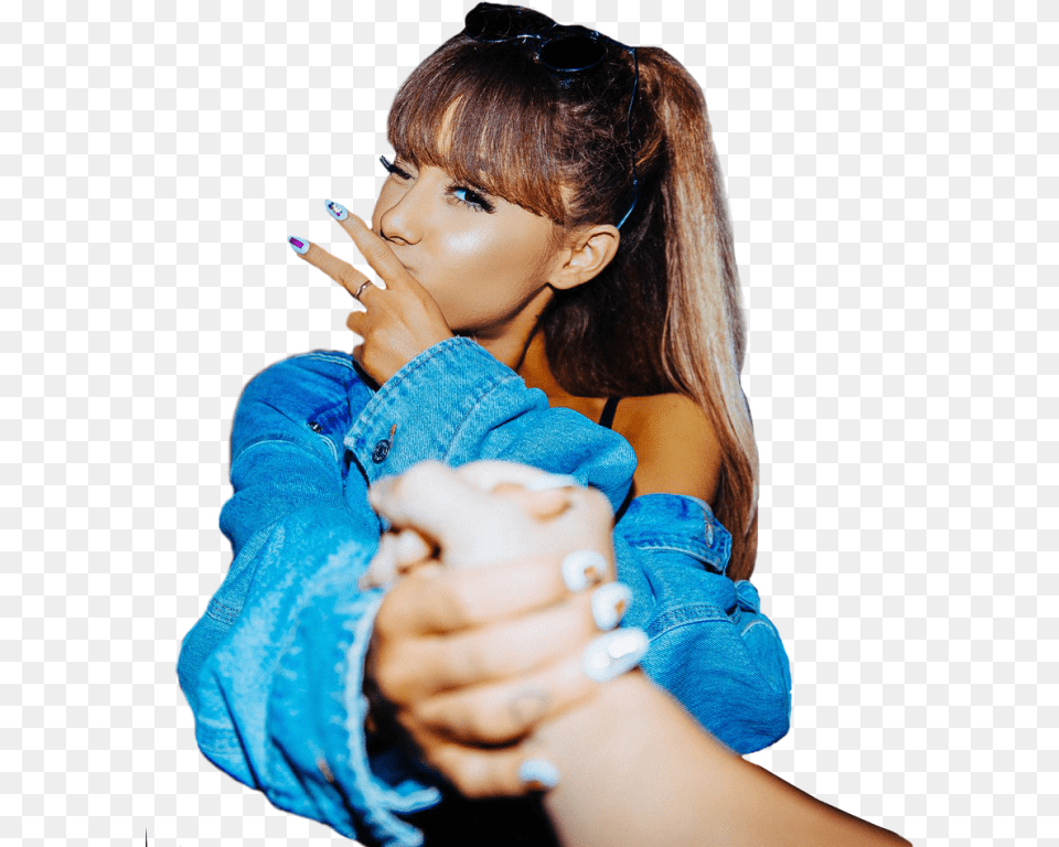 Ariana Grande Aesthetic Blue, Body Part, Face, Finger, Hand Png