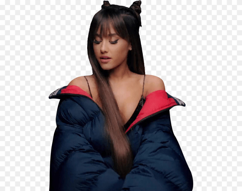 Ariana Grande And Image Ariana Grande Everyday, Adult, Clothing, Coat, Female Free Png