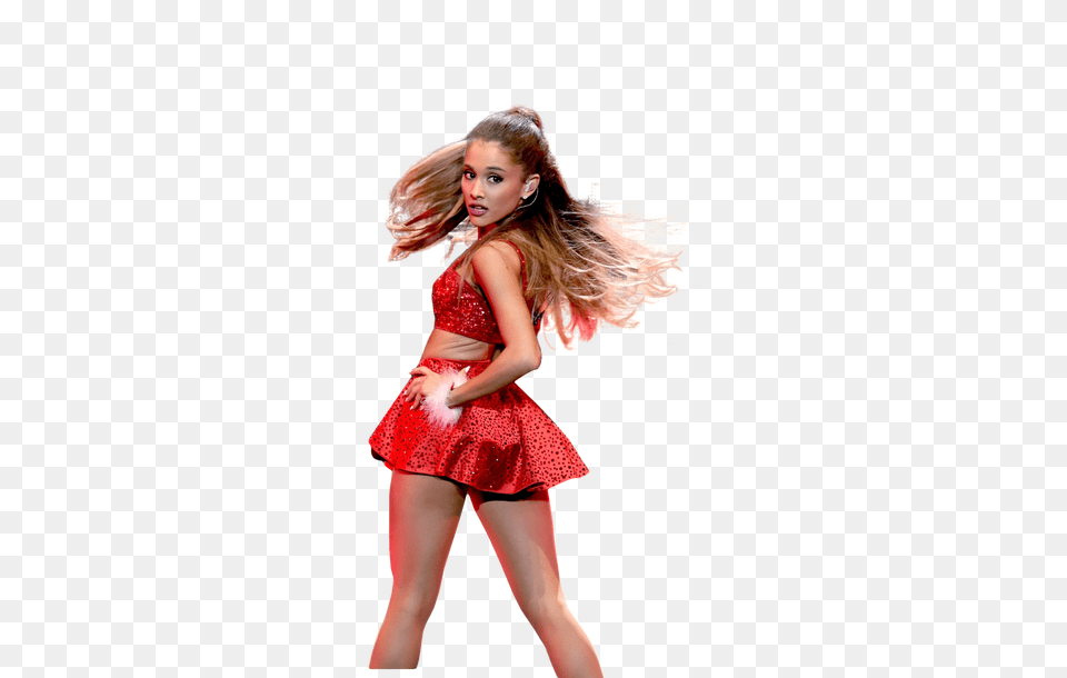 Ariana Grande Dancing On Stage Image, Child, Portrait, Photography, Person Png
