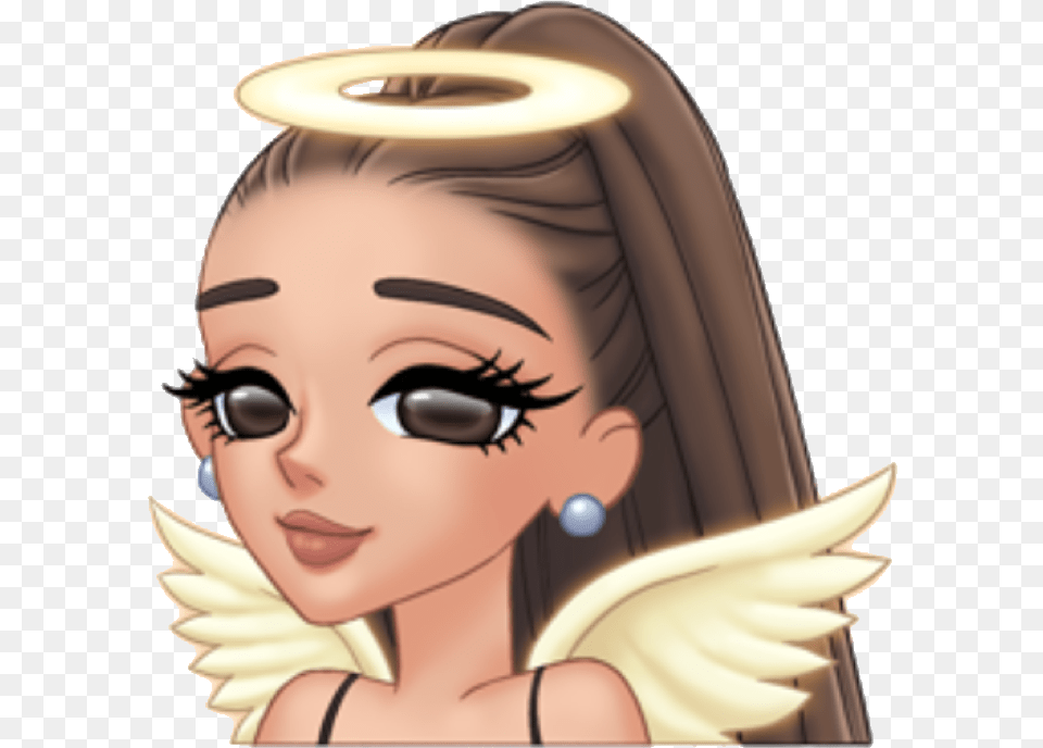 Ariana Grande Emoji Arimoji, Adult, Female, Person, Woman Png Image