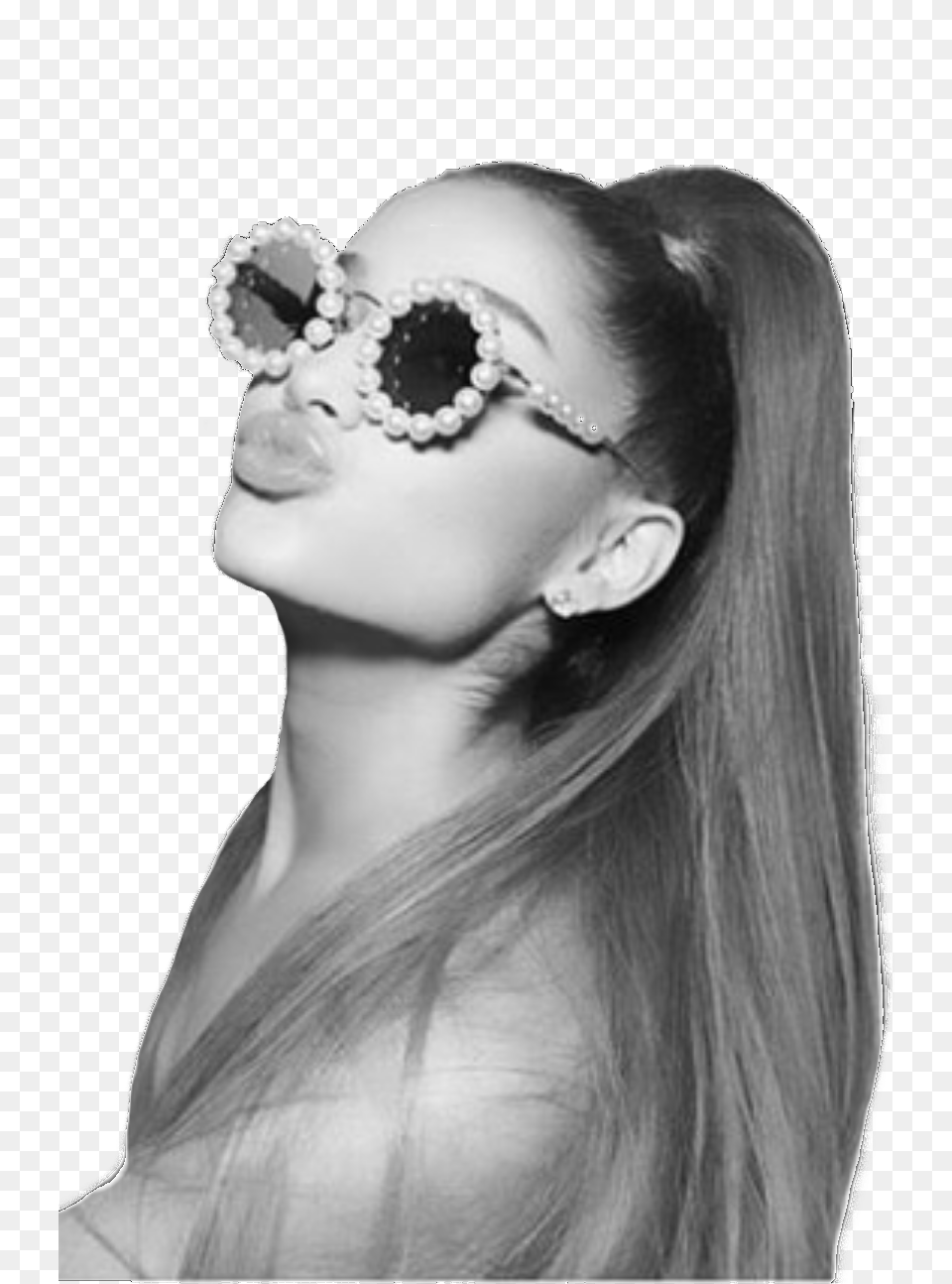 Ariana Grande Headband Pearl, Accessories, Sunglasses, Portrait, Photography Free Png Download
