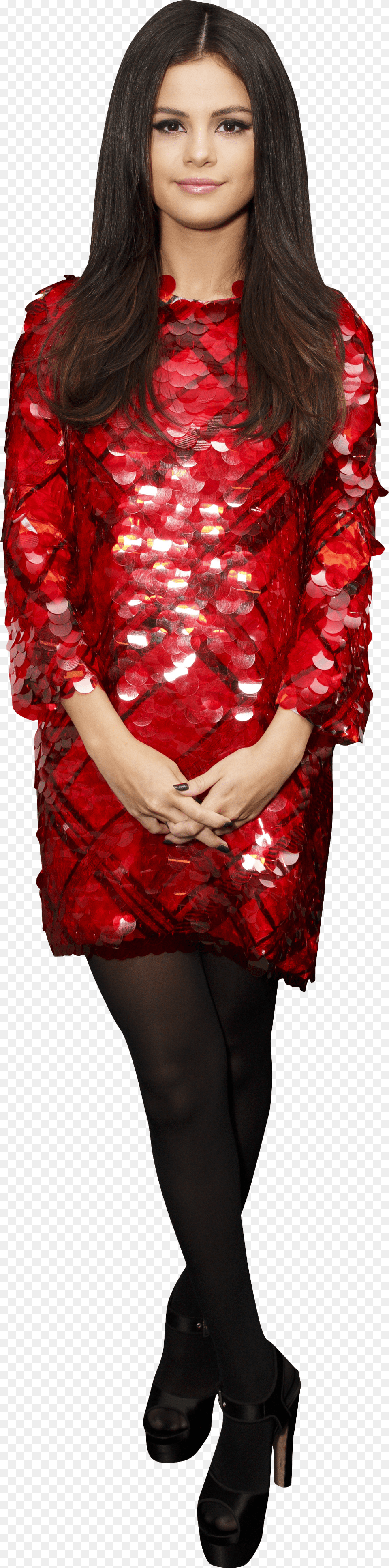 Ariana Grande In Red Free Transparent Png