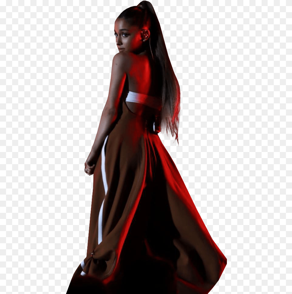 Ariana Grande Long Dress, Adult, Person, Leisure Activities, Woman Png Image