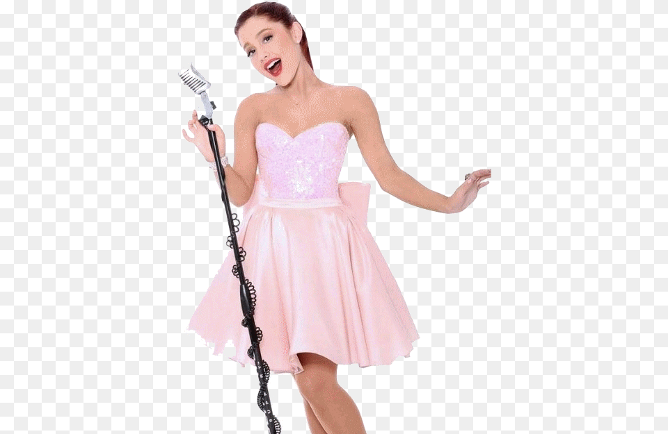 Ariana Grande Pink, Clothing, Dress, Formal Wear, Adult Free Png Download