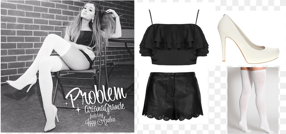 Ariana Grande Steal Her Style Focus, High Heel, Clothing, Skirt, Shoe Png