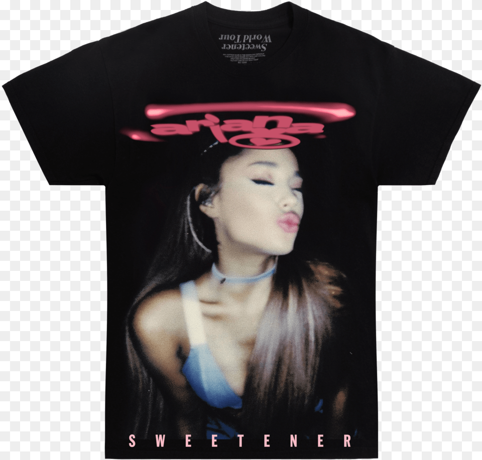 Ariana Grande Tee Shirt, Adult, Clothing, Female, Person Png Image