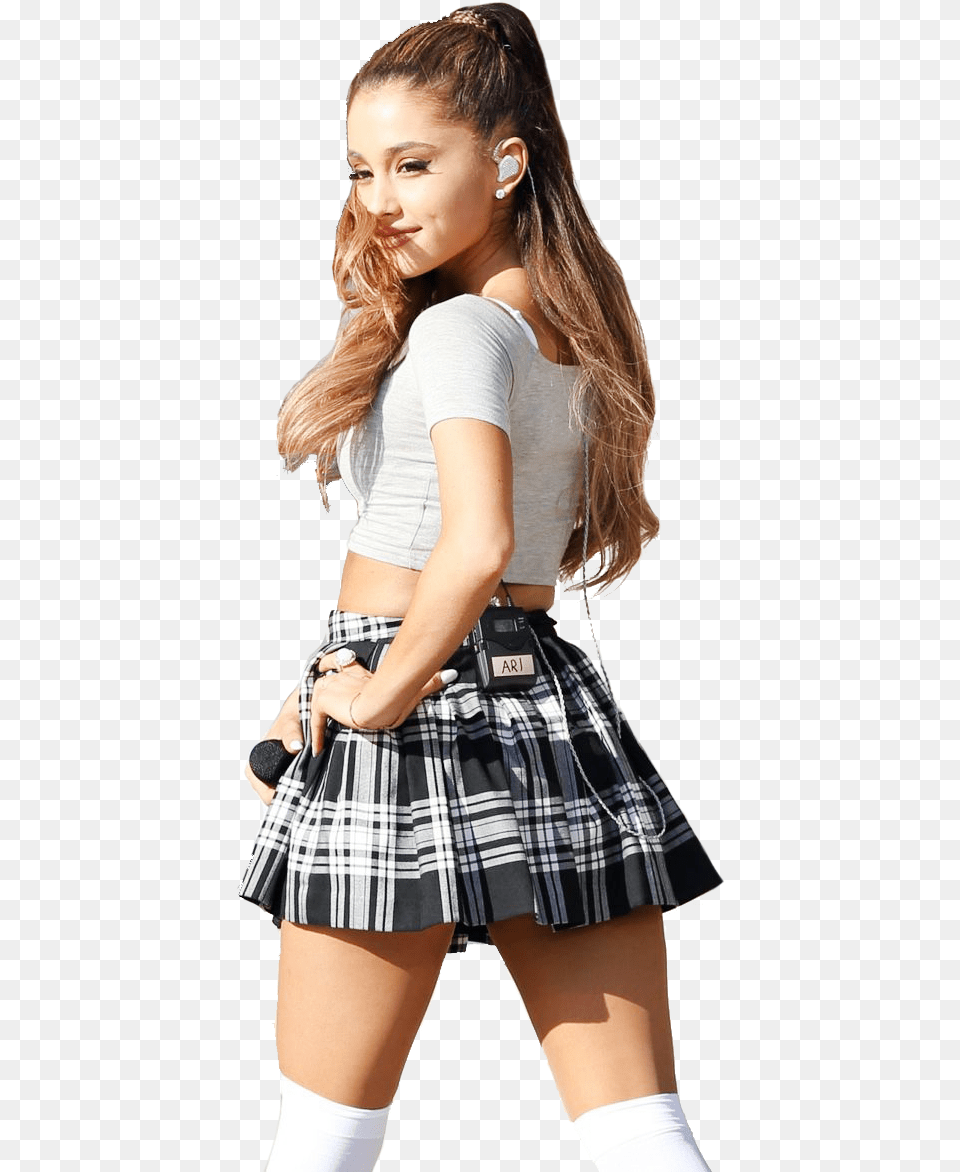 Ariana Grande 6 Image Samsung A50 Case Ariana Grande, Clothing, Skirt, Miniskirt, Person Free Transparent Png