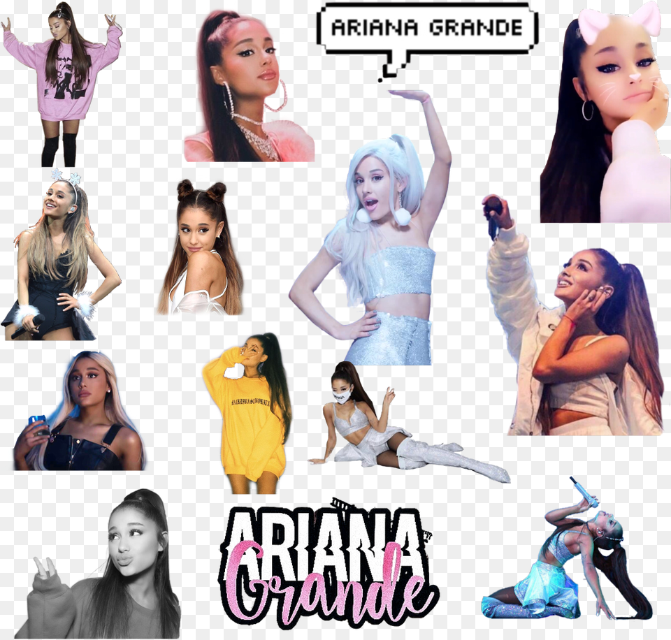 Ariana Sticker Pack Feel To Use Credit To The, Adult, Teen, Portrait, Photography Free Transparent Png