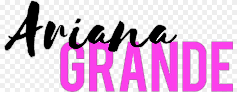 Arianagrande Ariana Ariana Grande Text Name Arianaedit Calligraphy Free Png