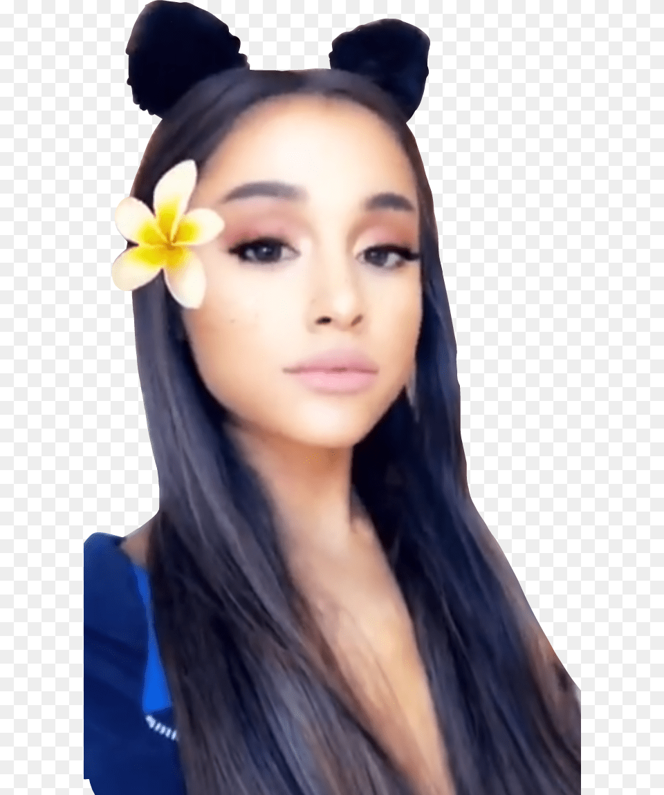 Arianagrande Ariana Arianagrandepng Arianagrandebutera Girl, Face, Head, Person, Adult Free Png Download
