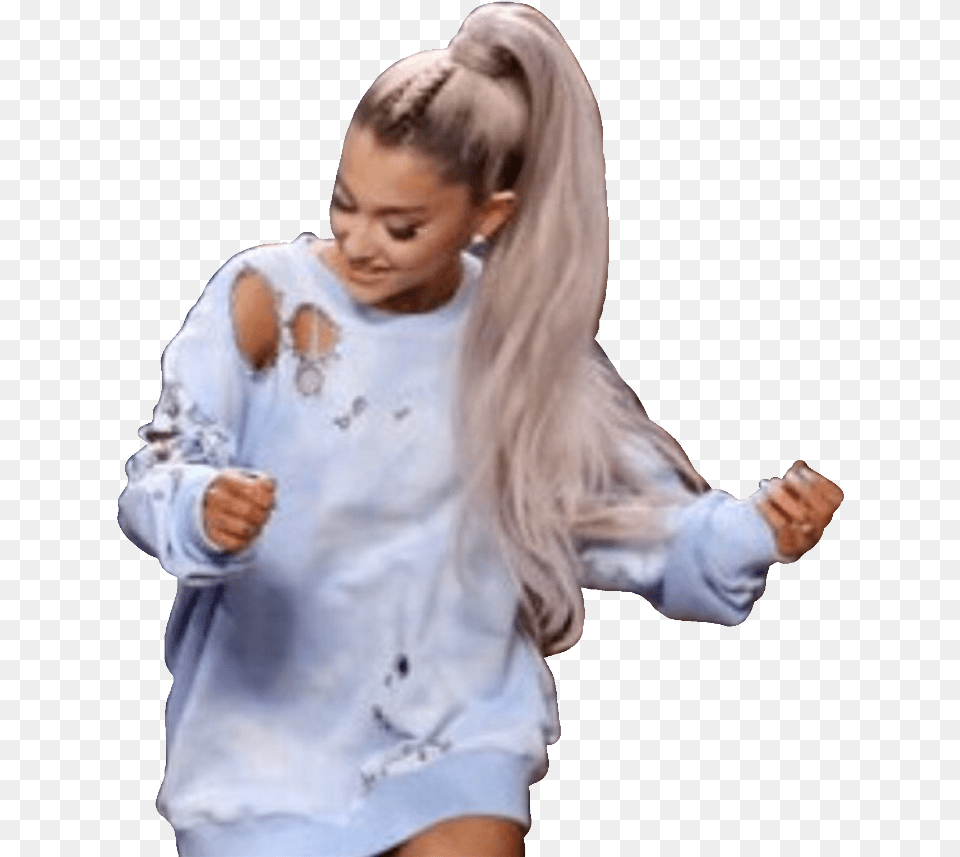 Arianagrande Jimmyfallon Freetoedit Girl, Adult, Dancing, Female, Leisure Activities Free Transparent Png