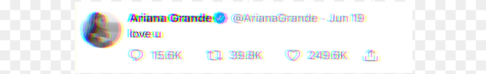Arianagrande Tweet Aesthetic Loveyou Freetoedit Electric Blue, Text, Page Free Png Download