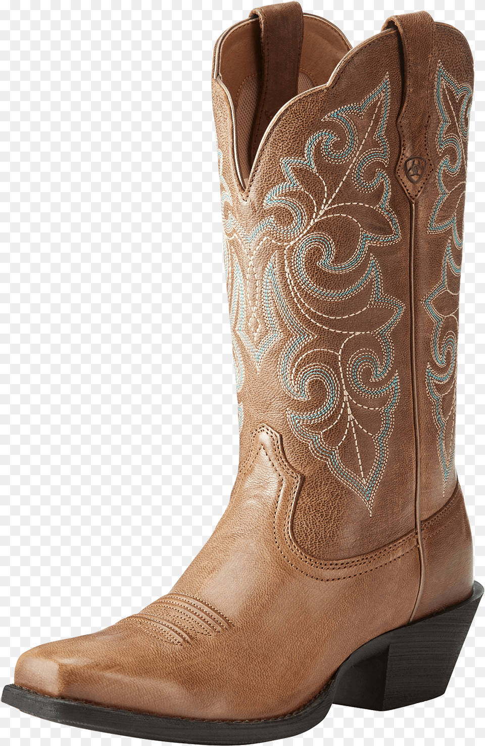 Ariat Women S Square Toe Round Up Cowgirl Boot Ariat Womens Cowboy Boots, Clothing, Footwear, Shoe, Cowboy Boot Free Png Download
