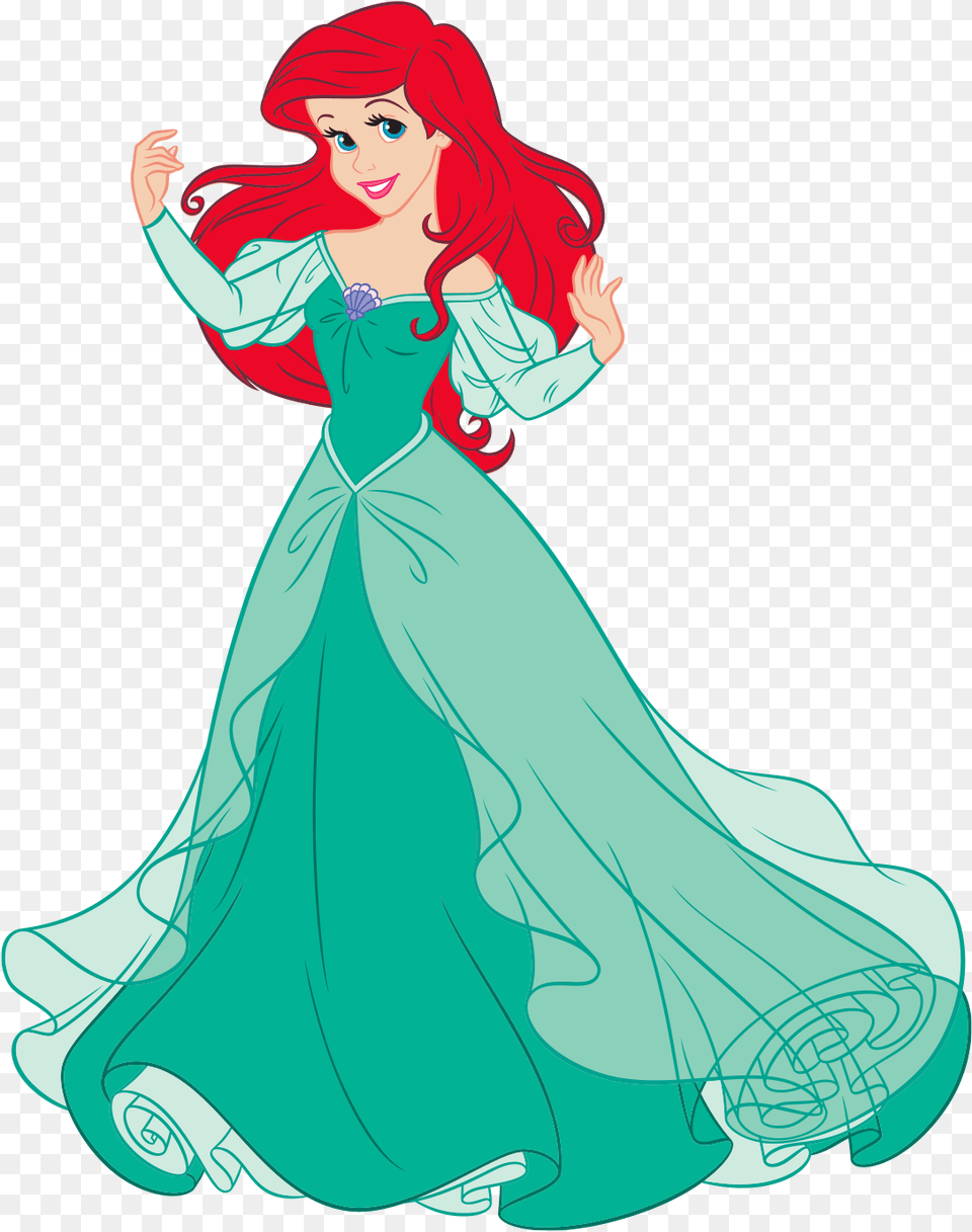 Ariel, Clothing, Gown, Dress, Formal Wear Free Transparent Png