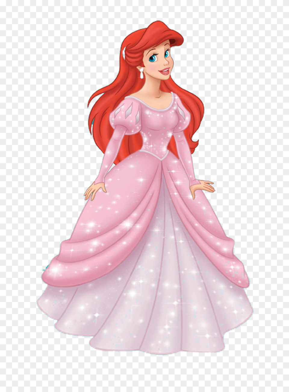 Ariel, Doll, Toy, Figurine, Face Free Png Download