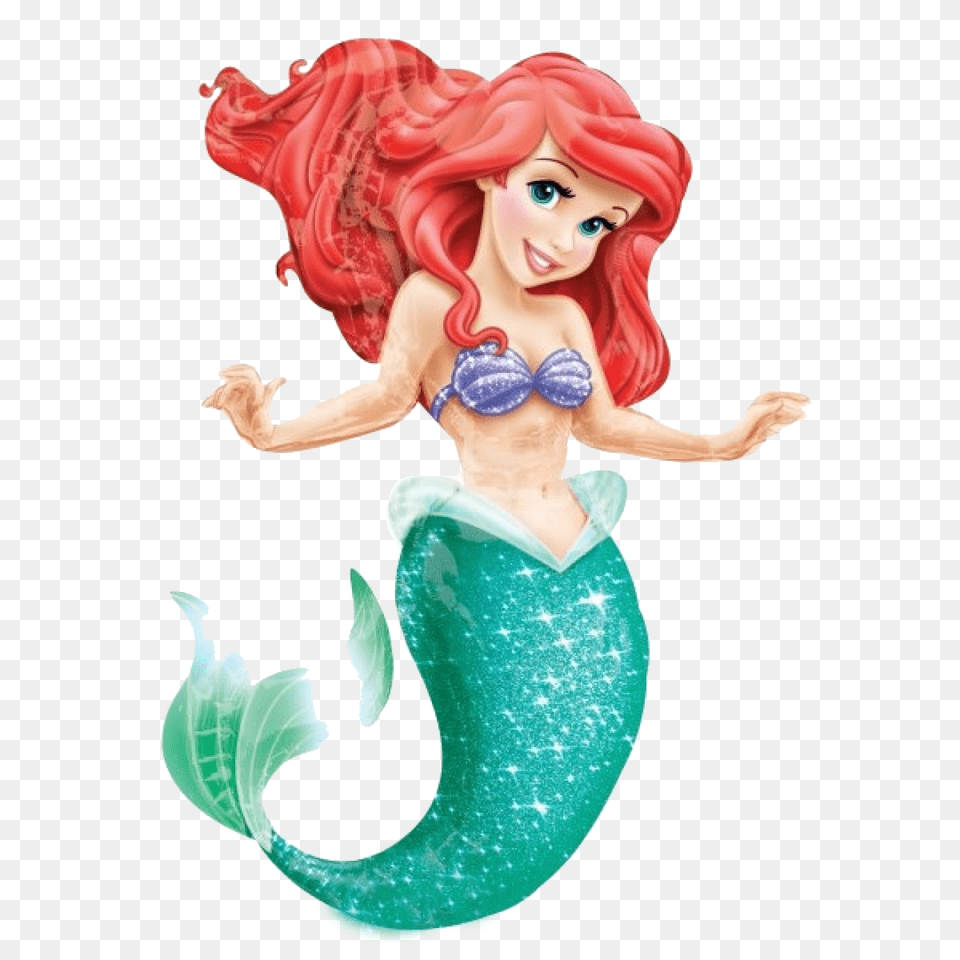 Ariel, Figurine, Doll, Toy, Face Free Png