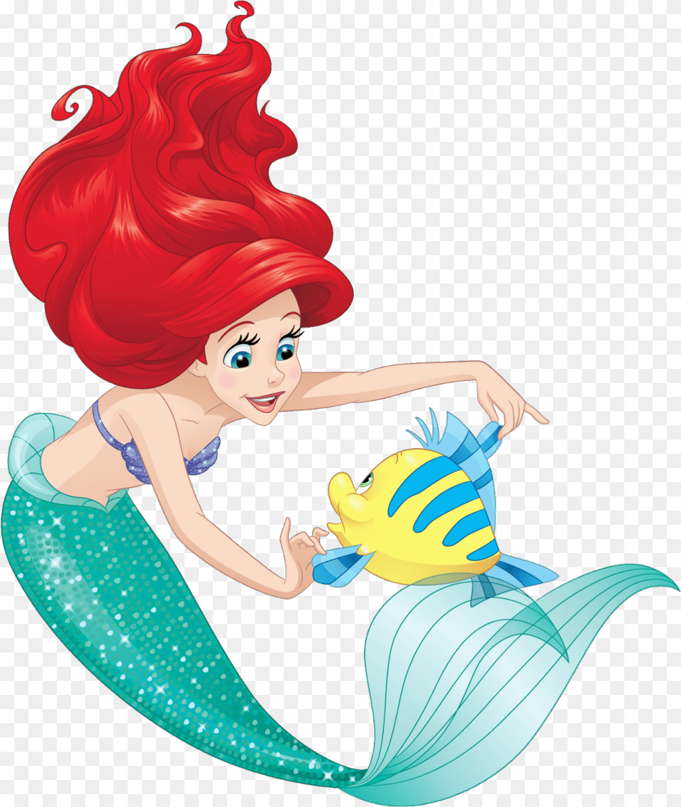Ariel And Her Friend Disney Princess Artworks, Adult, Female, Person, Woman Free Png