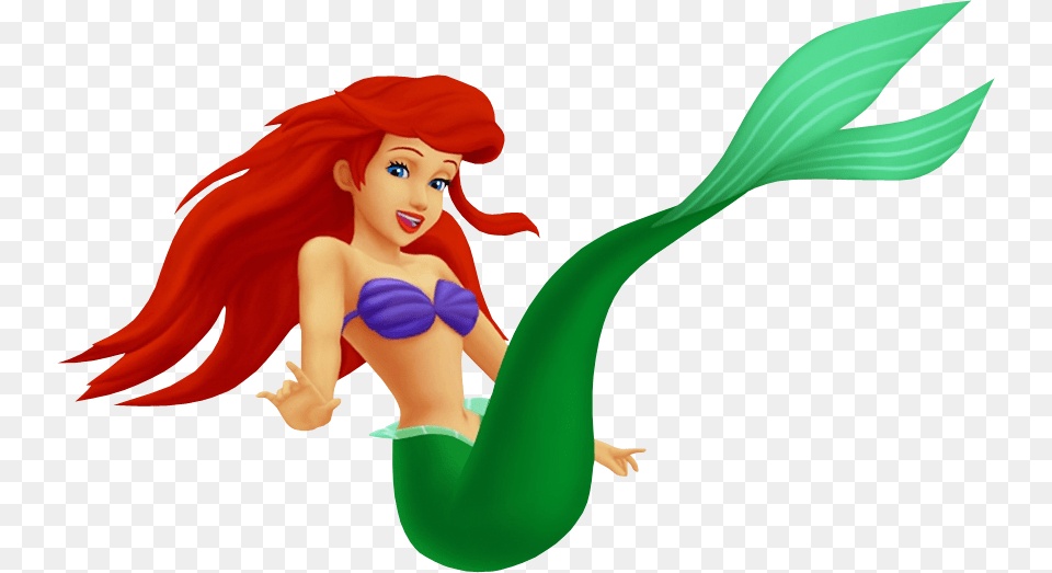 Ariel Ariel Kingdom Hearts, Elf, Adult, Female, Person Free Transparent Png