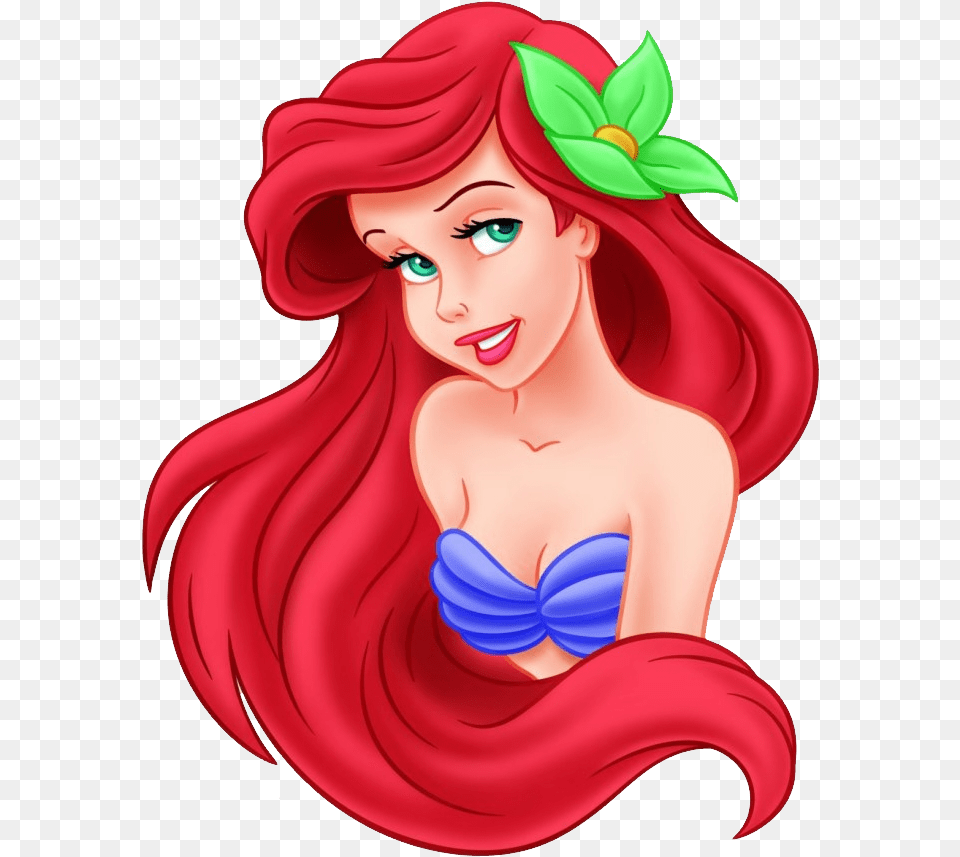 Ariel Ariel Little Mermaid Face, Book, Publication, Comics, Adult Png