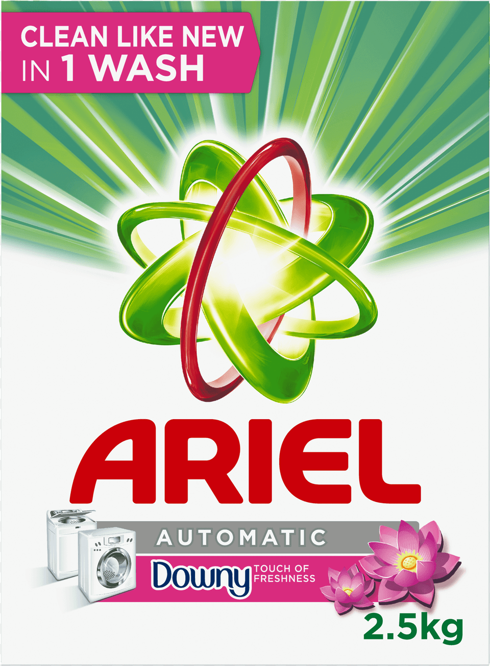 Ariel Automatic Washing Powder Laundry Detergent Touch Ariel Powder, Advertisement, Poster Free Png Download