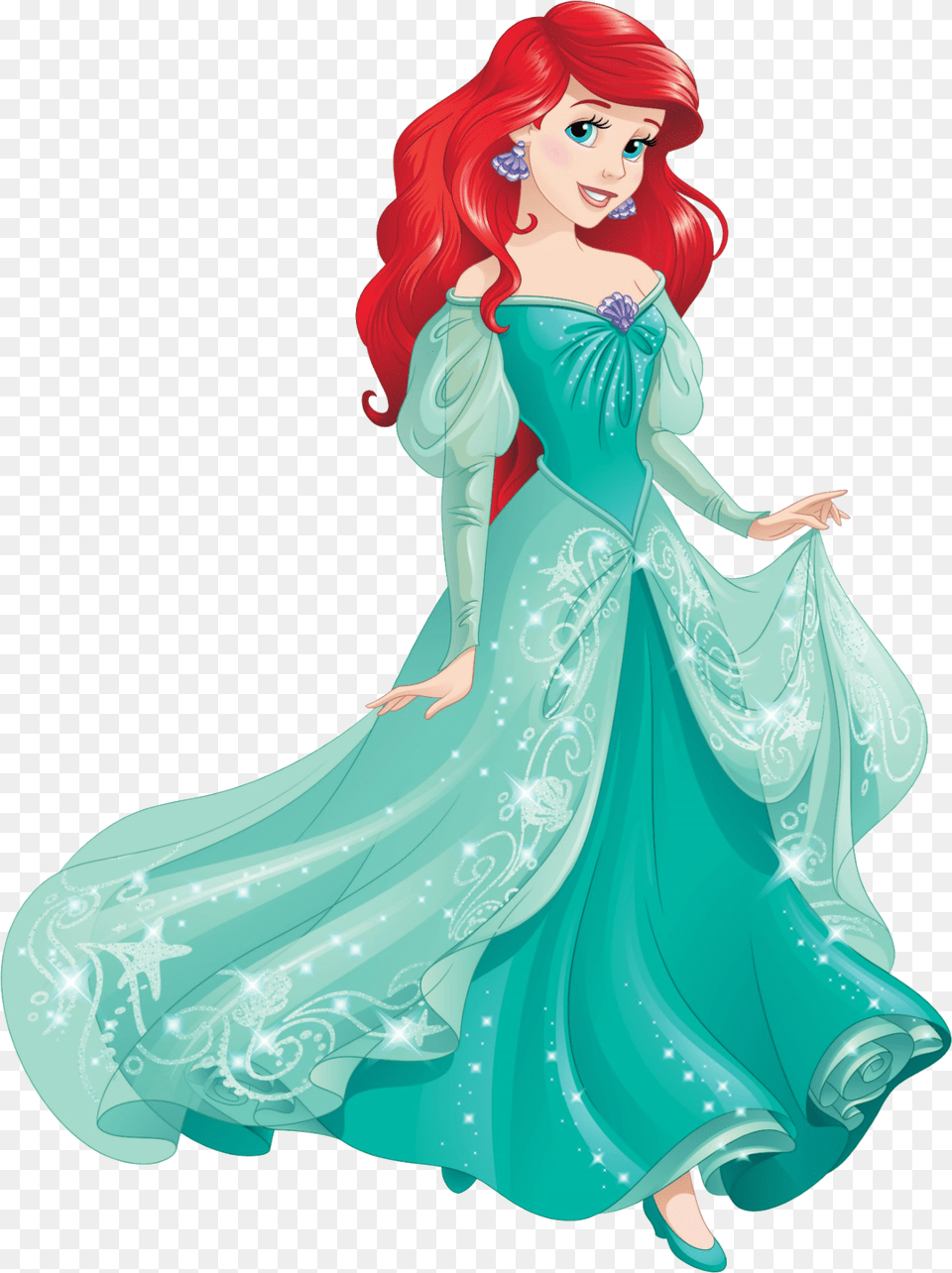 Ariel Castle Princess Ariel, Clothing, Dress, Fashion, Gown Free Transparent Png