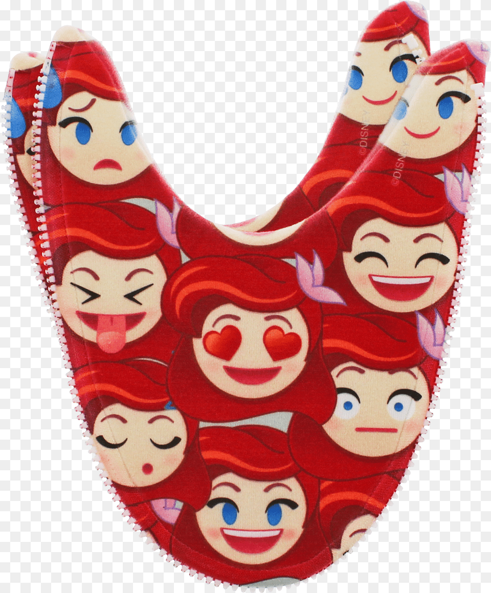 Ariel Emoji Mix N Match Zlipperz Setclass Sock, Face, Head, Person, Baby Free Png Download