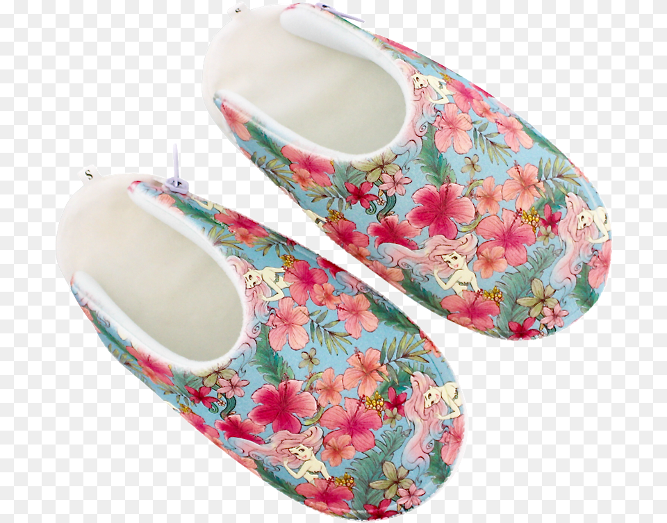 Ariel Floral Image Mix N Match Zlipperz Setclass, Clothing, Footwear, Shoe Png