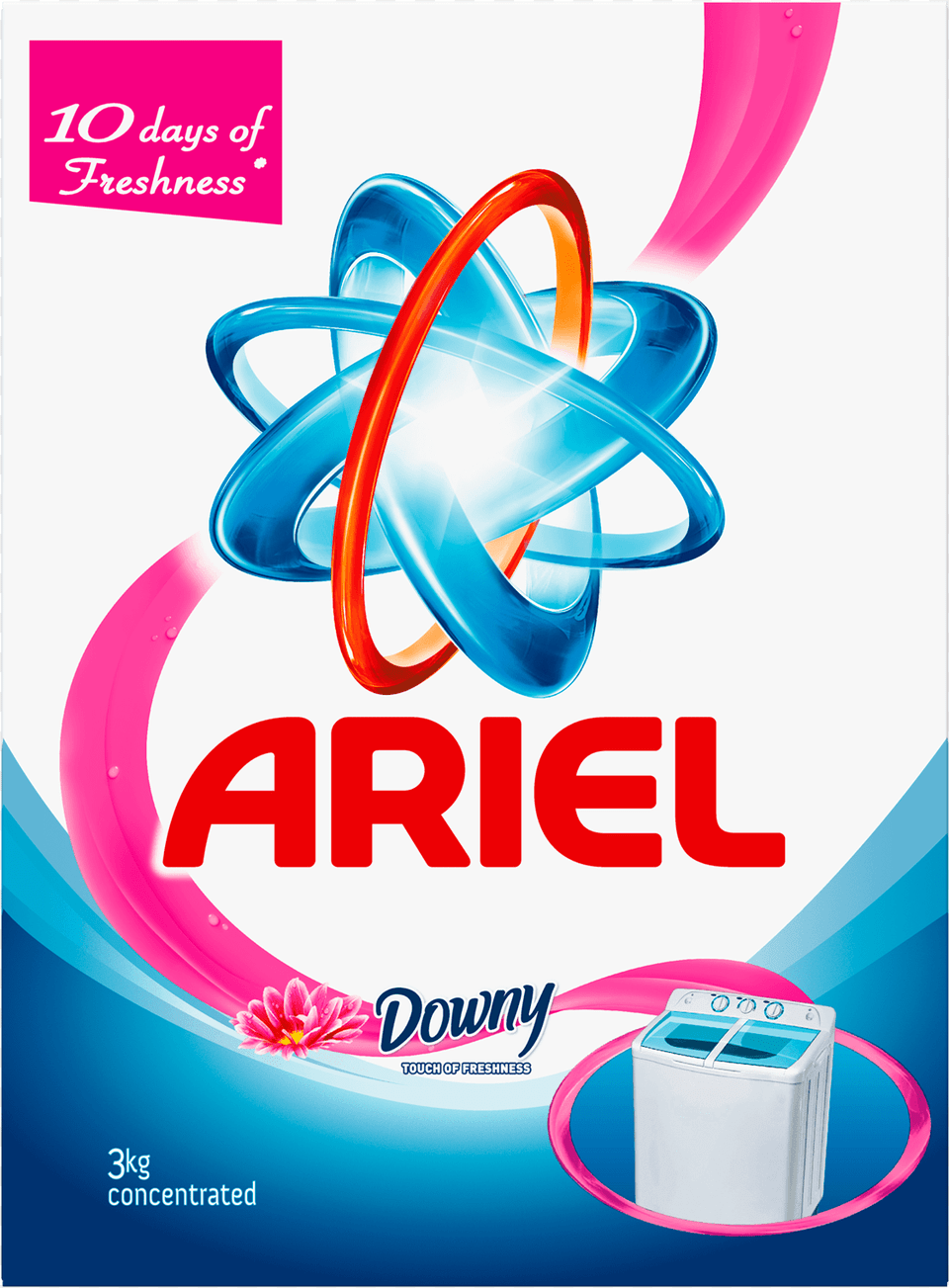 Ariel Matic Top Load Detergent Washing Powder 1 Kg, Advertisement, Poster Free Png