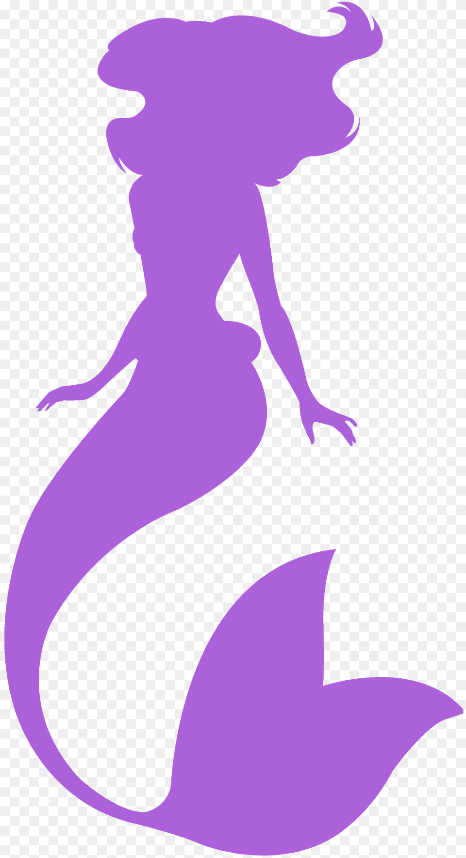 Ariel Silhouette, Swimwear, Clothing, Adult, Person Free Png