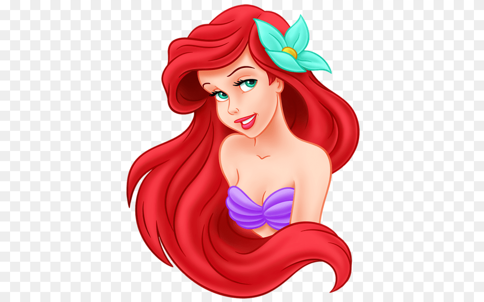 Ariel The Little Mermaid Cartoon Gallery, Adult, Person, Woman, Female Free Png Download