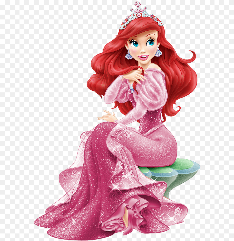 Ariel The Mermaid Princess, Figurine, Adult, Toy, Person Free Transparent Png