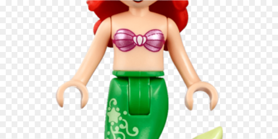 Ariel Transparent Images Lego Disney Princess Ariel And The Magical Spell, Doll, Toy, Baby, Person Free Png Download