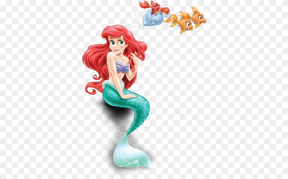 Ariel Under The Sea Party Ariellittlemermaidpng Little Mermaid Vector, Adult, Publication, Person, Woman Png