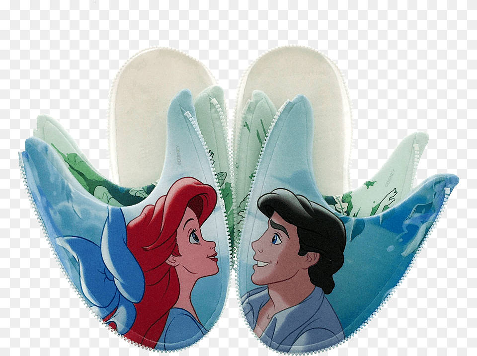 Ariel Valentines Mix N Match Zlipperz Setclass Cartoon, Person, Clothing, Face, Footwear Free Png Download