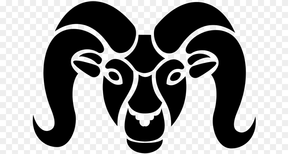Aries Aries Zodiac Sign, Gray Free Transparent Png