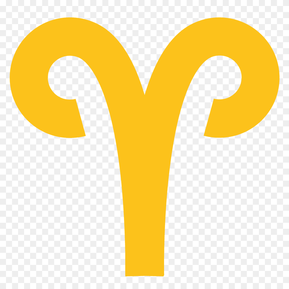 Aries Emoji Clipart, Logo, Symbol, Text Free Png