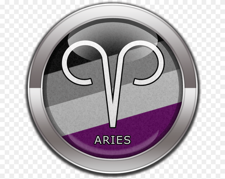 Aries Horoscope Symbol Aries Leo Asexual Flag Background I Phone, Logo, Emblem Png Image
