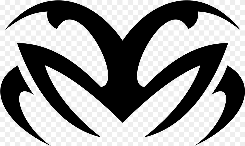 Aries Symbol, Gray Free Png Download