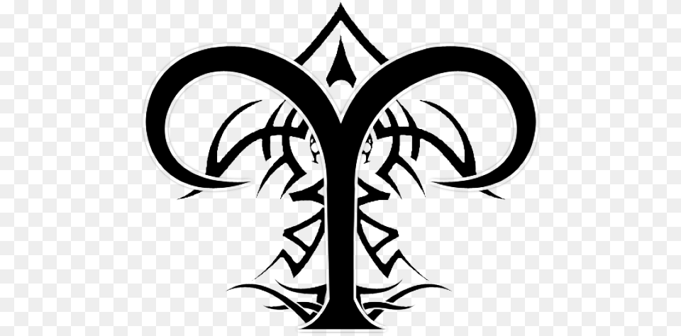 Aries Images Tribal Aries Tattoo Designs, Symbol Free Transparent Png