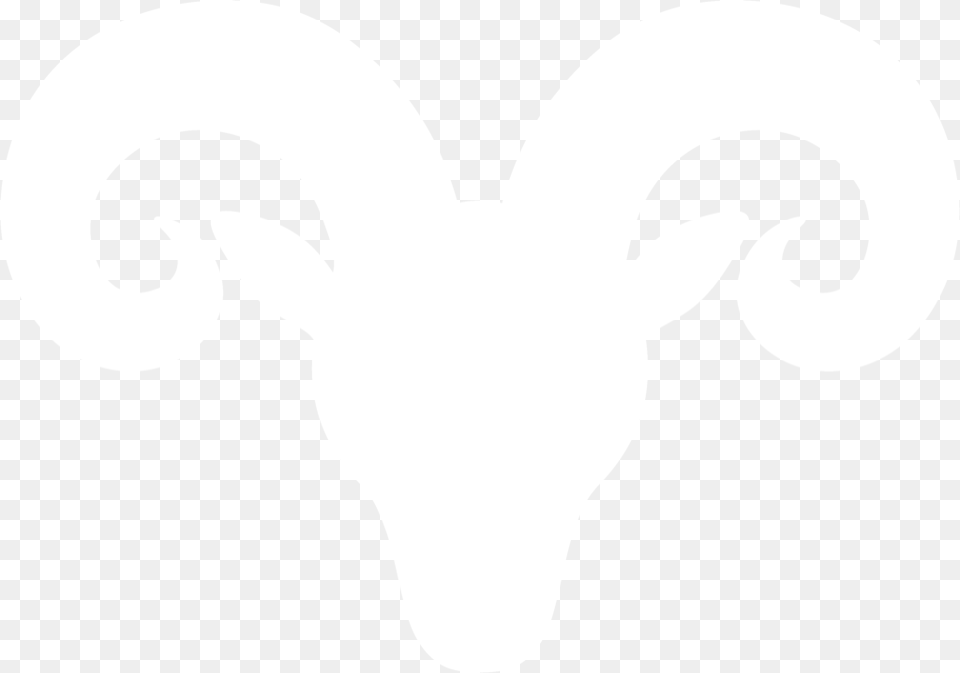 Aries Vector Silhouette Ram Horns Silhouette, Logo, Livestock, Animal, Goat Png