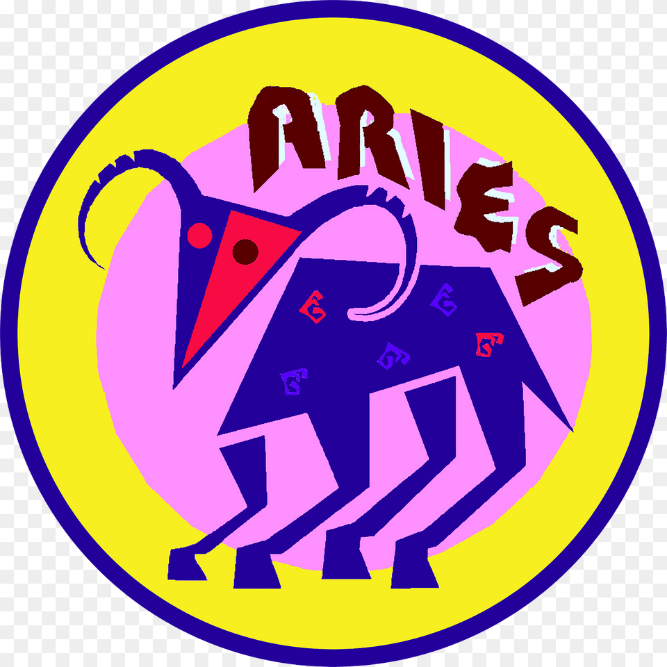Aries Zodiac Sign Clipart, Purple, Person Free Transparent Png