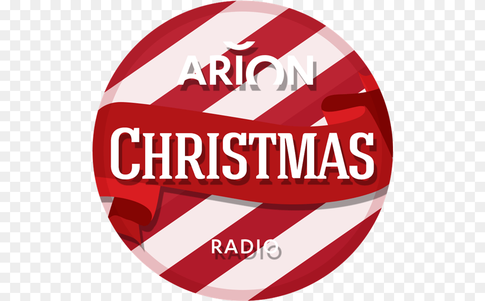 Arion Christmas Free Internet Radio Tunein Graphic Design, Badge, Logo, Symbol, Food Png
