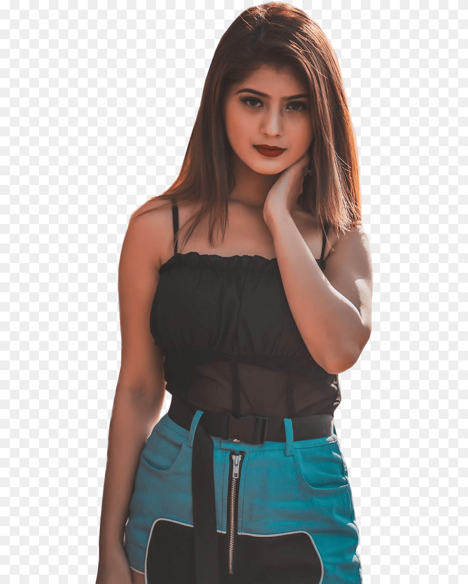 Arishfa Khan Arishfa Khan New Arishfa Khan Arishfa Khan Tik Tok, Portrait, Photography, Blouse, Clothing Free Png