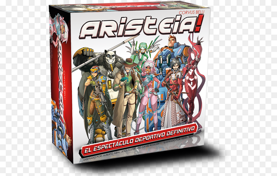 Aristeia The Favorite Sport In Infinitys Human Sphere Aristeia Core, Book, Publication, Comics, Adult Png Image