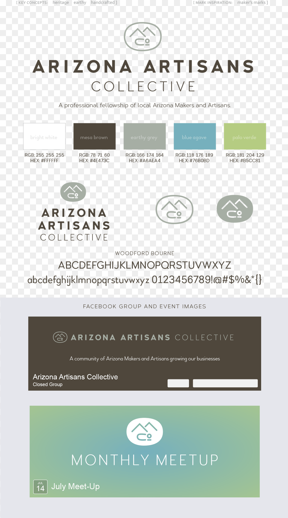 Arizona Artisans Collective Makers Mark Logo And Branding, Advertisement, Poster Png Image