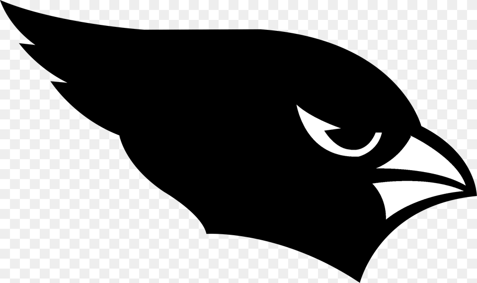 Arizona Cardinals 6 Logo Black And Ahite Arizona Cardinals Logo 2018, Symbol, Astronomy, Moon, Nature Free Png