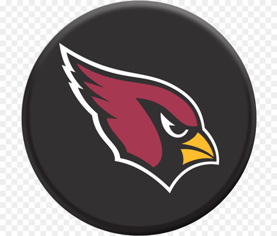 Arizona Cardinals Bird Logo Arizona Cardinals, Emblem, Symbol, Plate Free Transparent Png
