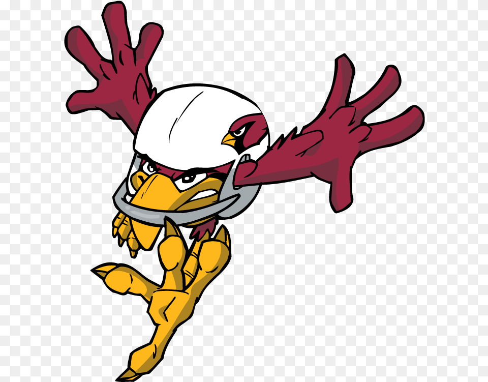 Arizona Cardinals Football Coloring Pages Football Nfl Zone Rush, Book, Comics, Publication, Cartoon Free Png Download